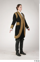  Photos Woman in Historical Suit 4 18th century Black suit Historical a poses whole body 0008.jpg